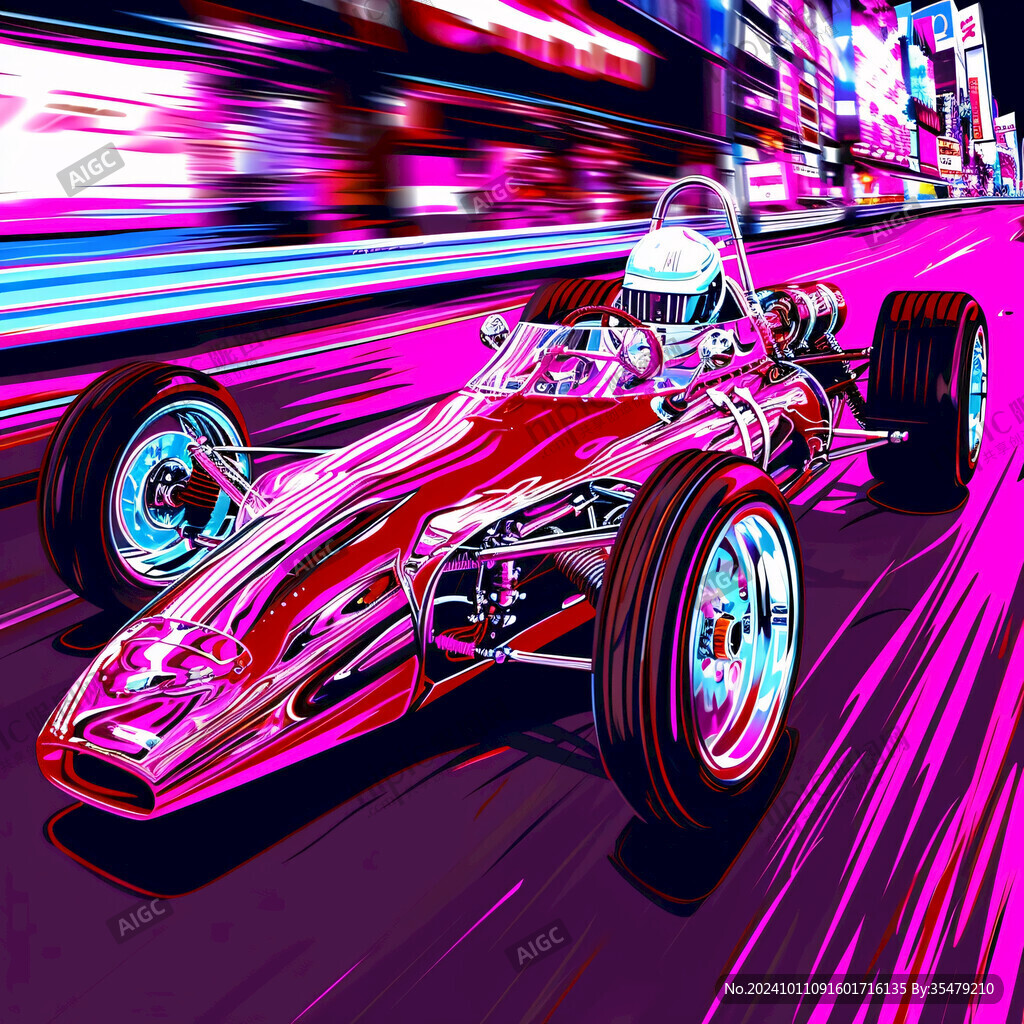 絢麗線條汽車