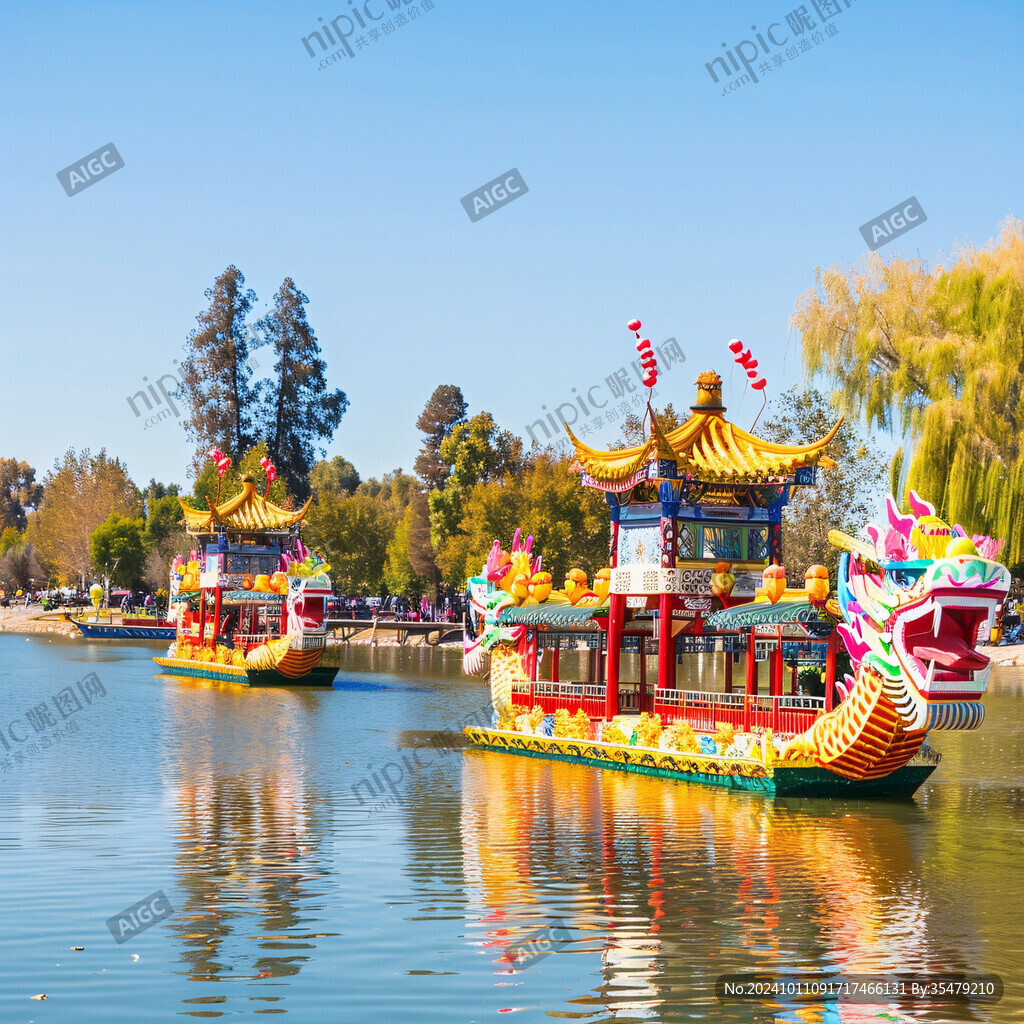 圓明園燈船