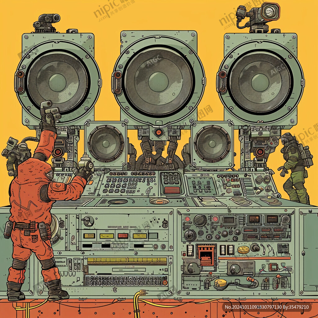 宇宙飛船控制室