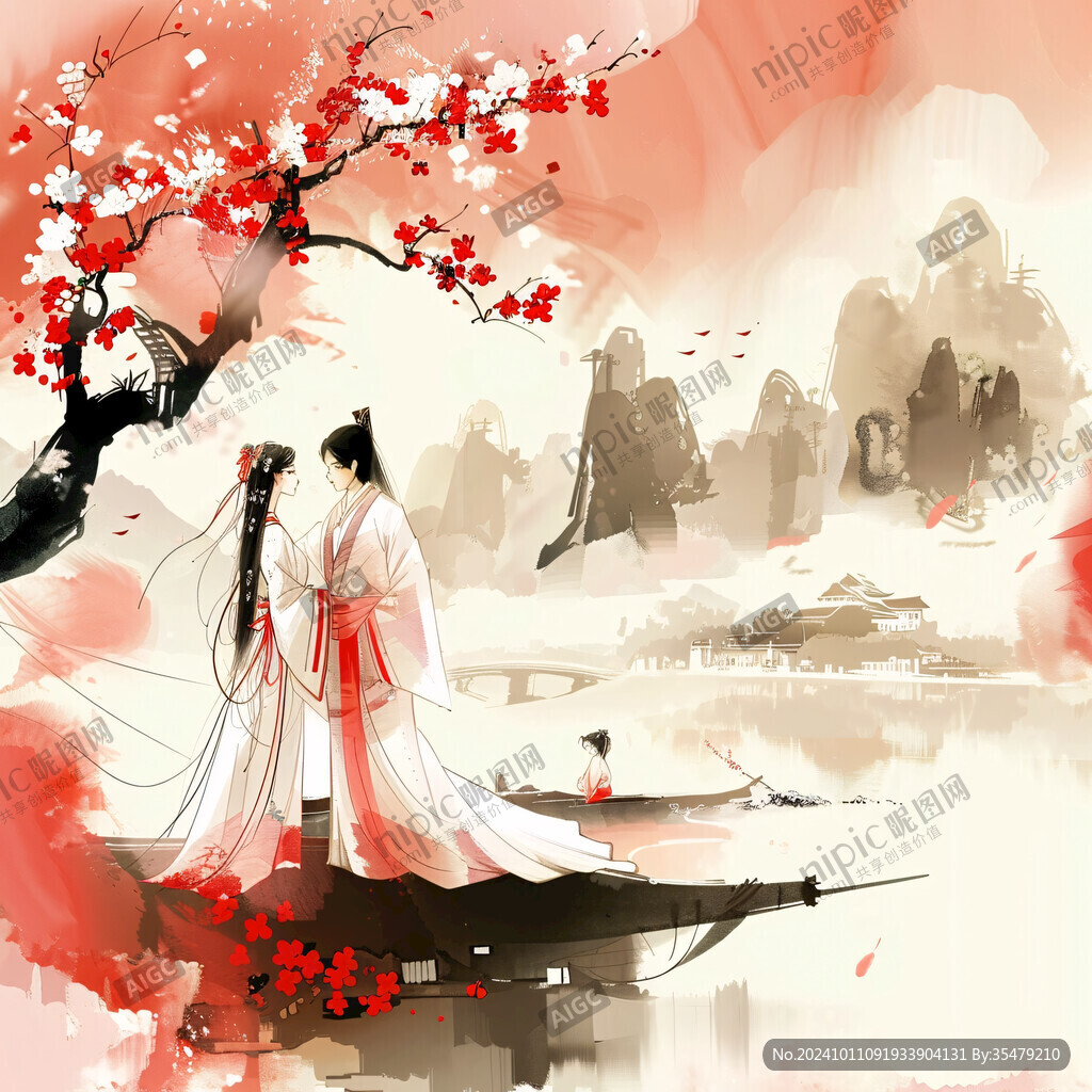 古裝古風(fēng)情侶