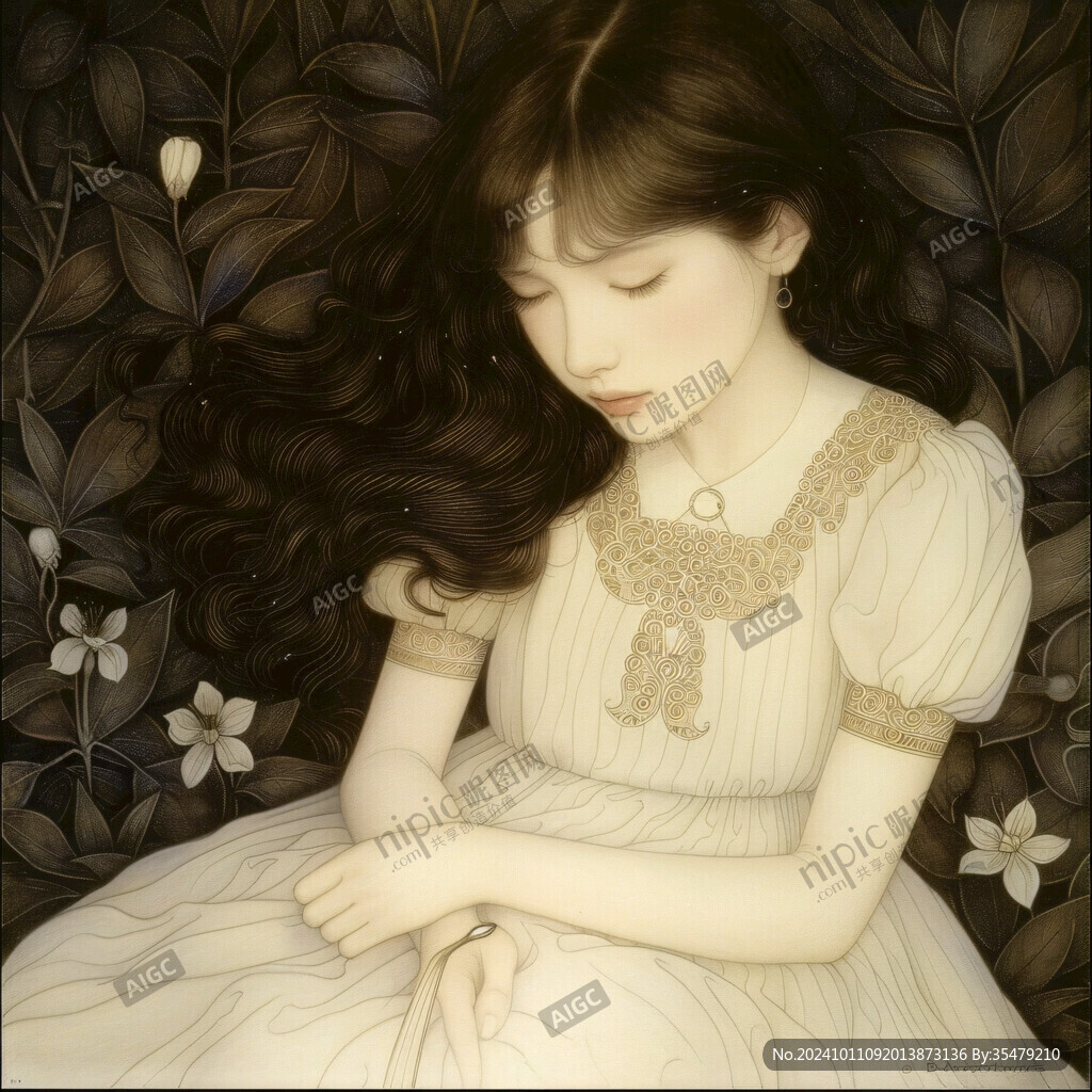 韓國女性失量插畫