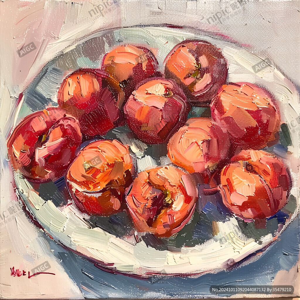 冰糖小番茄插畫