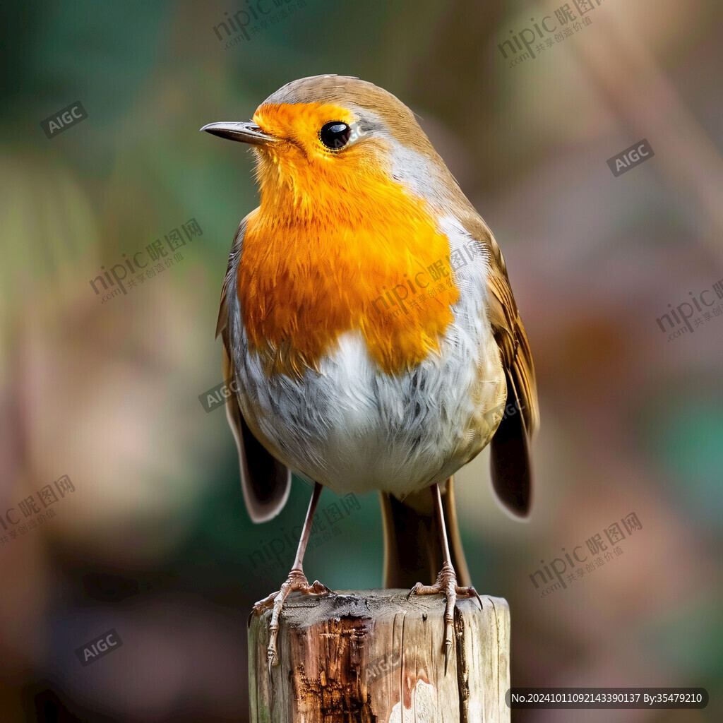 紅腹知更鳥