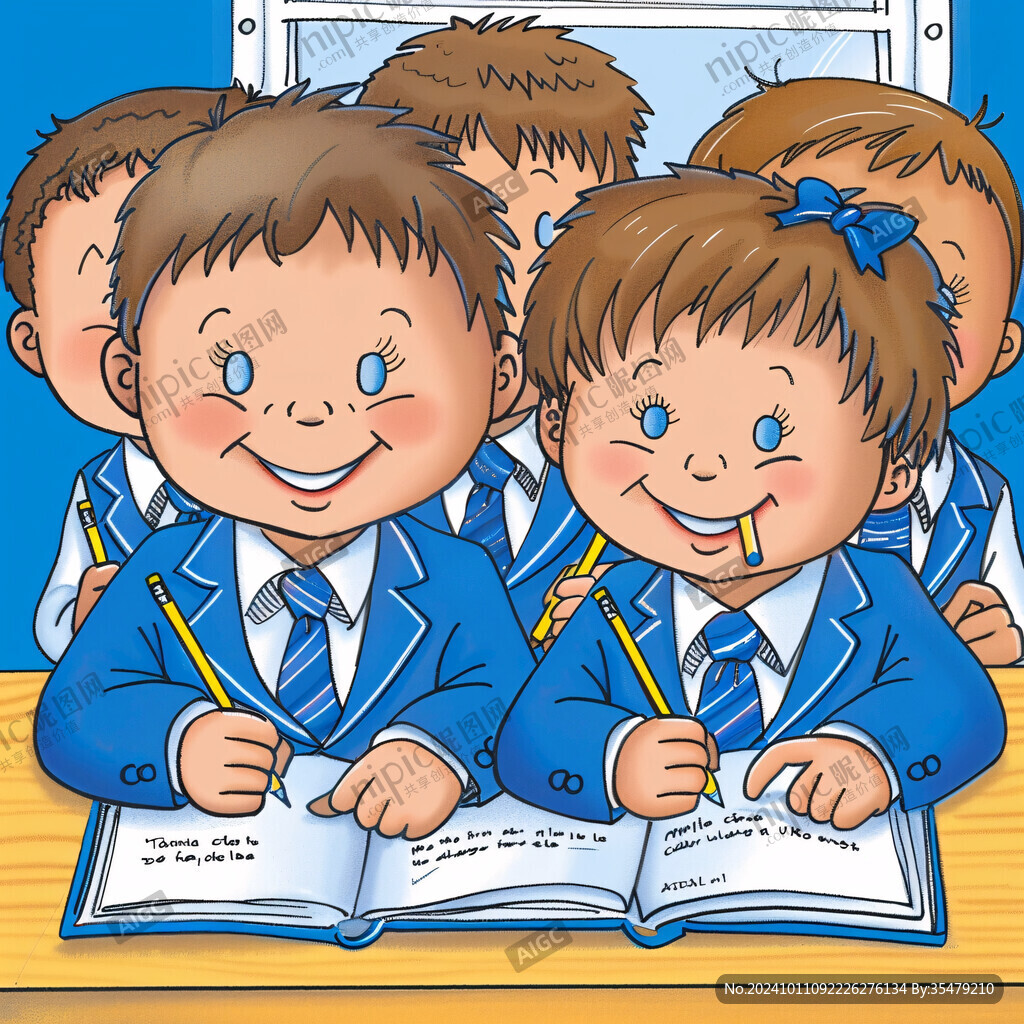 小學生課本插畫