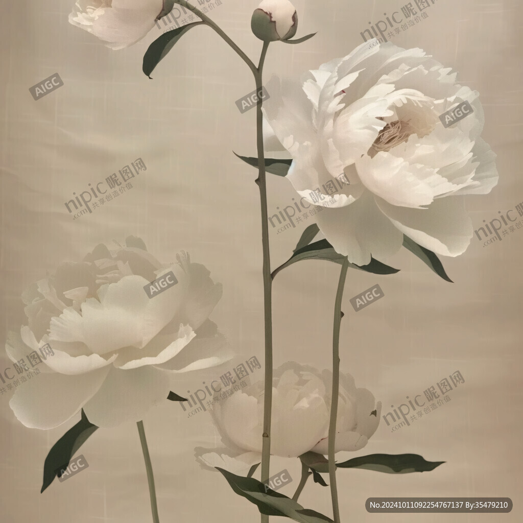 花朵軟膜背景