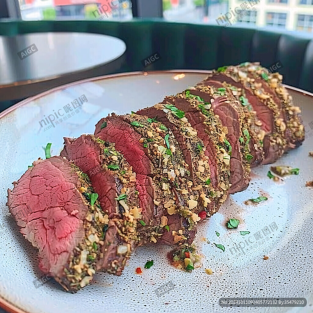 蒜香鹿肉