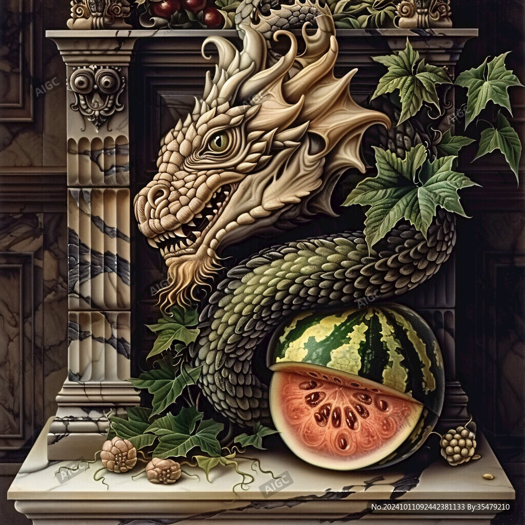 逼真的水果藝術