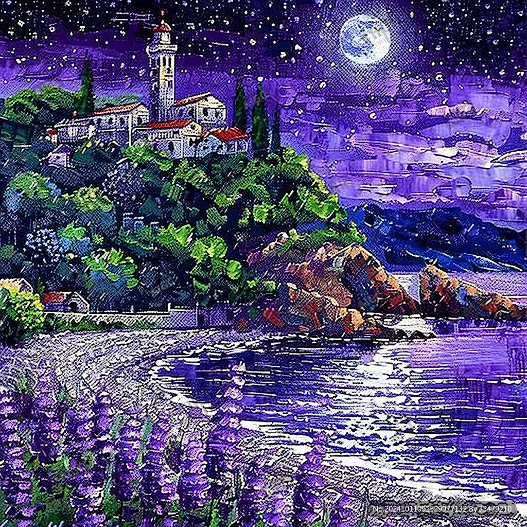 地中海風景畫