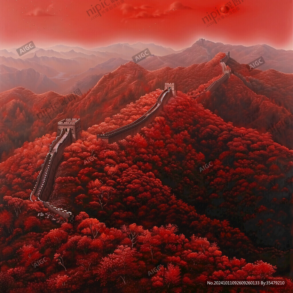風(fēng)景畫長(zhǎng)城