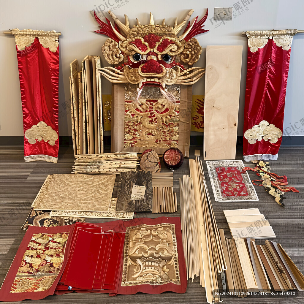 龍年迎賓陳設(shè)