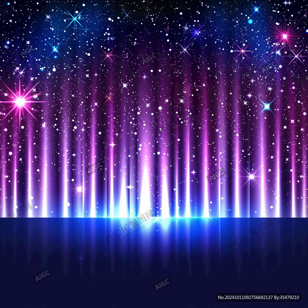 星空舞臺(tái)背景