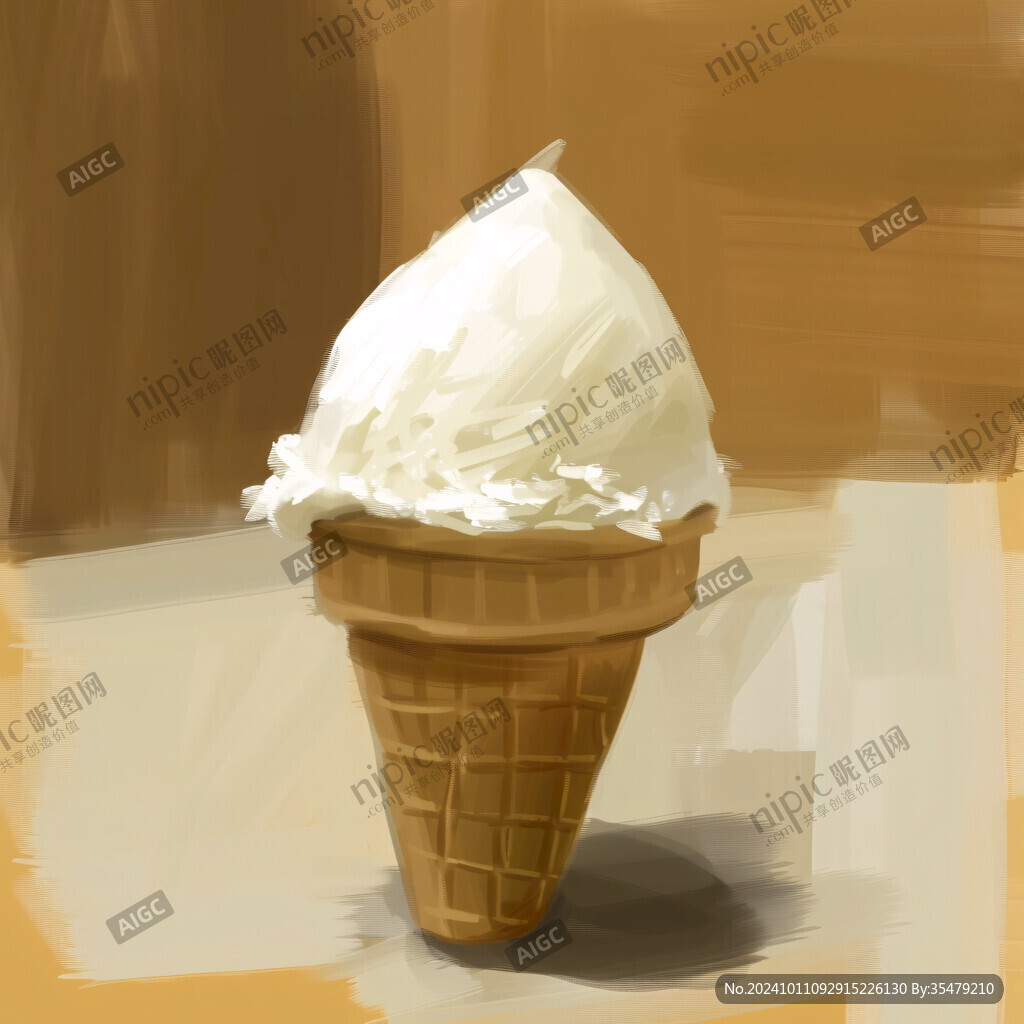 冰激凌插畫