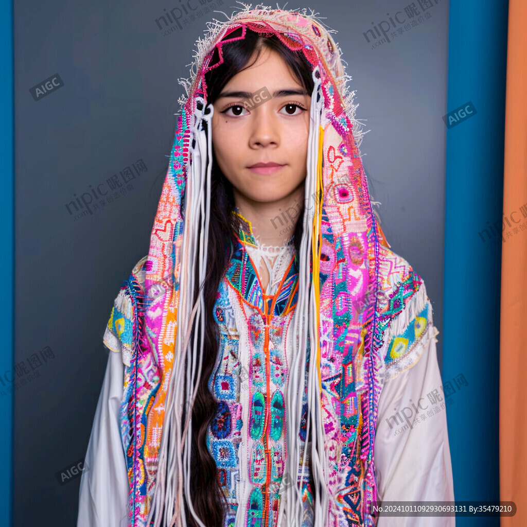 少數(shù)名族少女