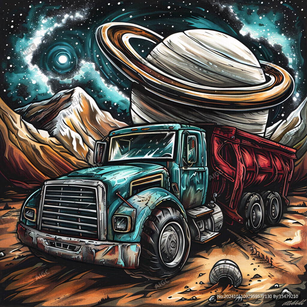 宇宙裝飾畫