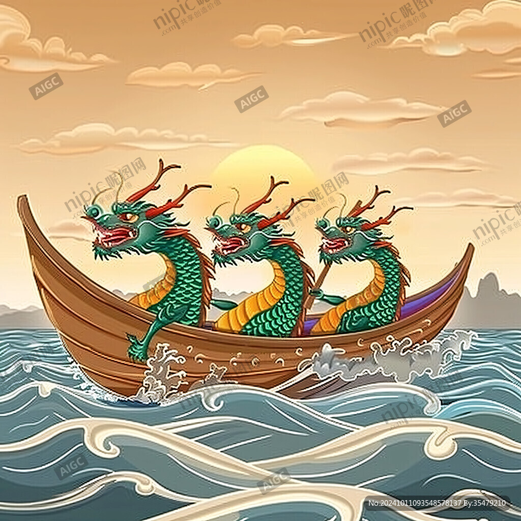 國(guó)潮風(fēng)龍舟