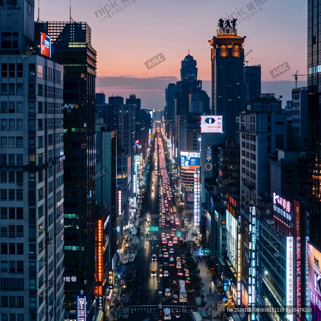 華強北全景