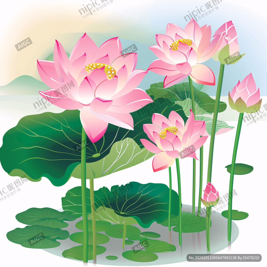 高清荷花圖