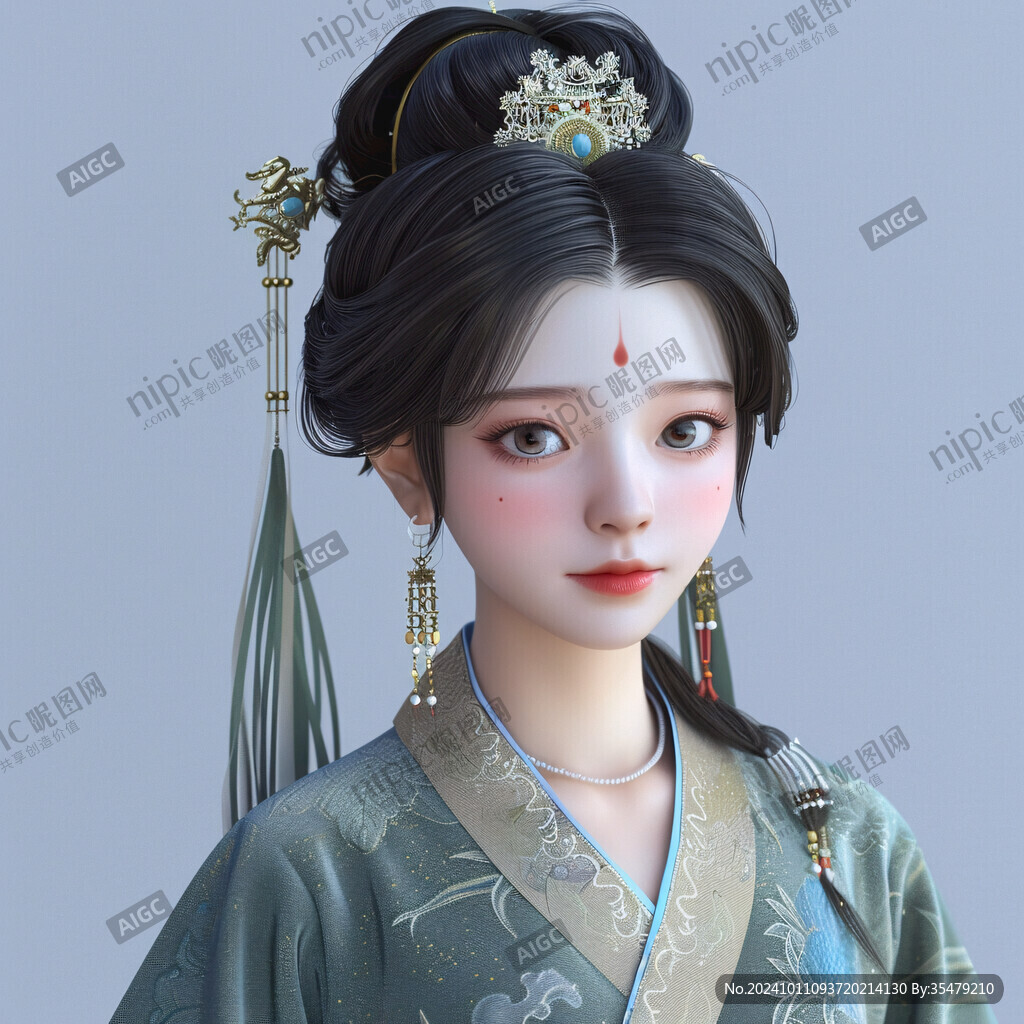 國(guó)風(fēng)女性頭像