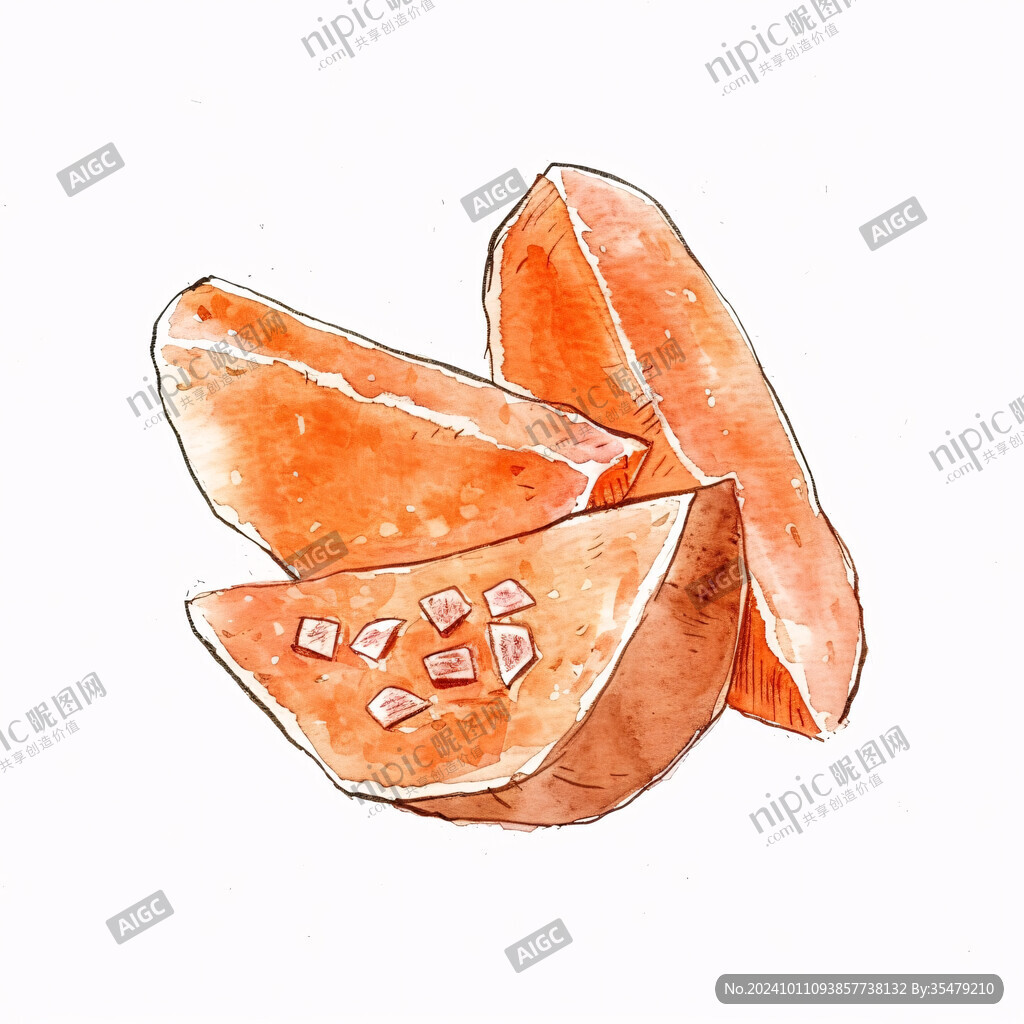 紅薯干插畫