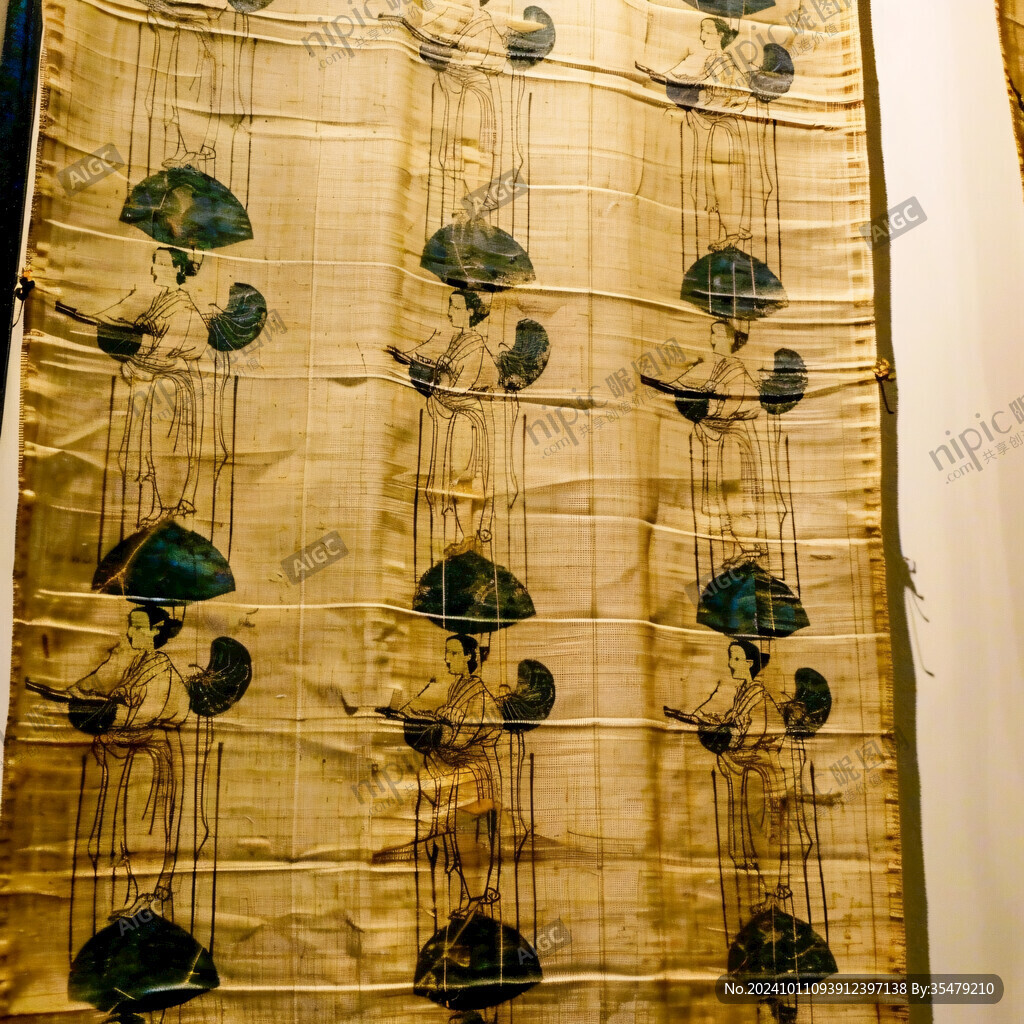 傳統蠟染展覽品