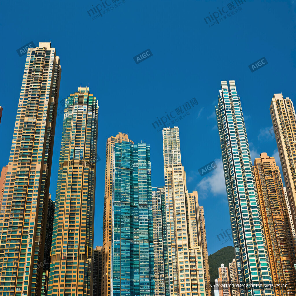高層住宅群高層建筑群