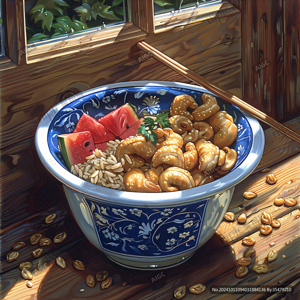 碗豆面插畫(huà)