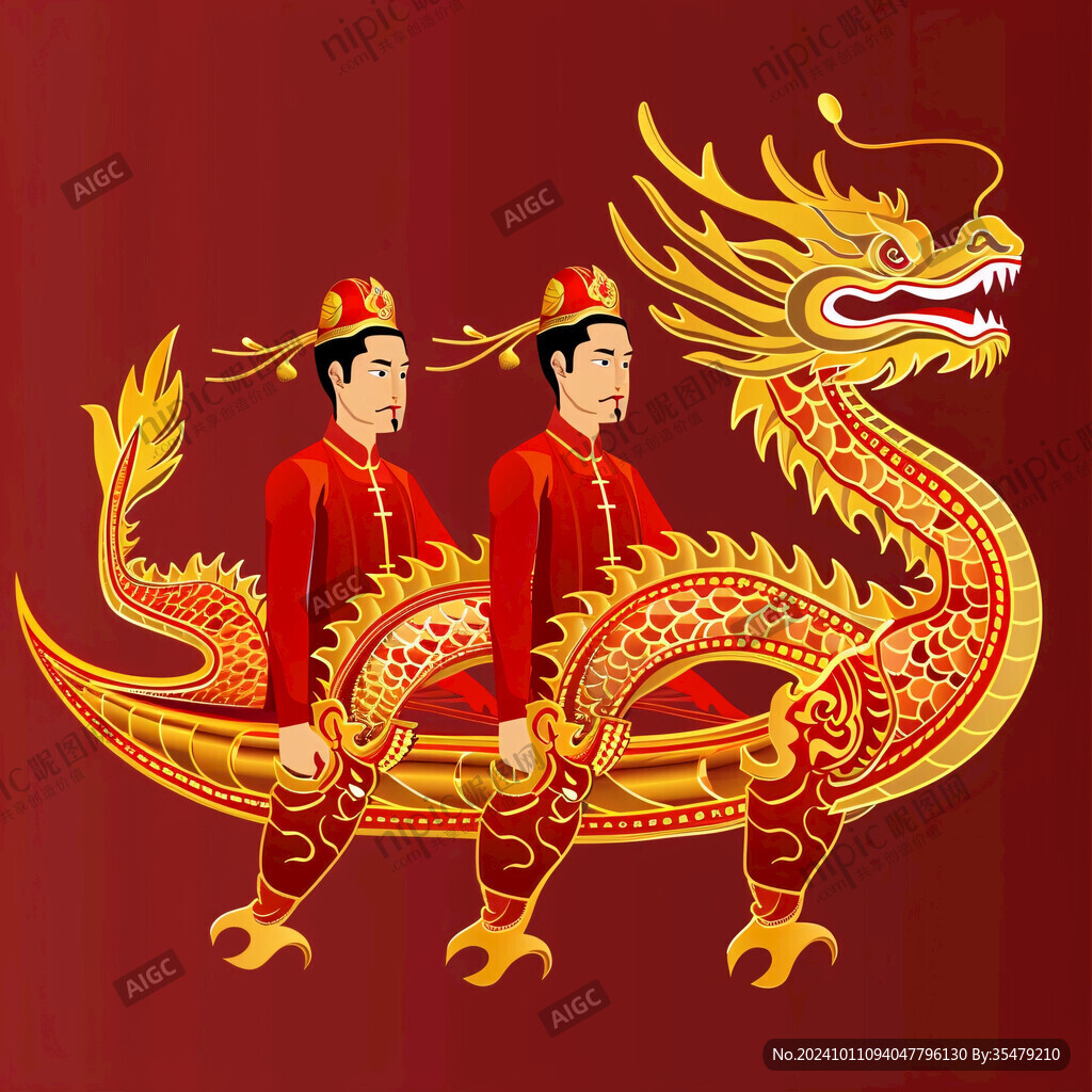 喜慶正龍團(tuán)龍坐龍