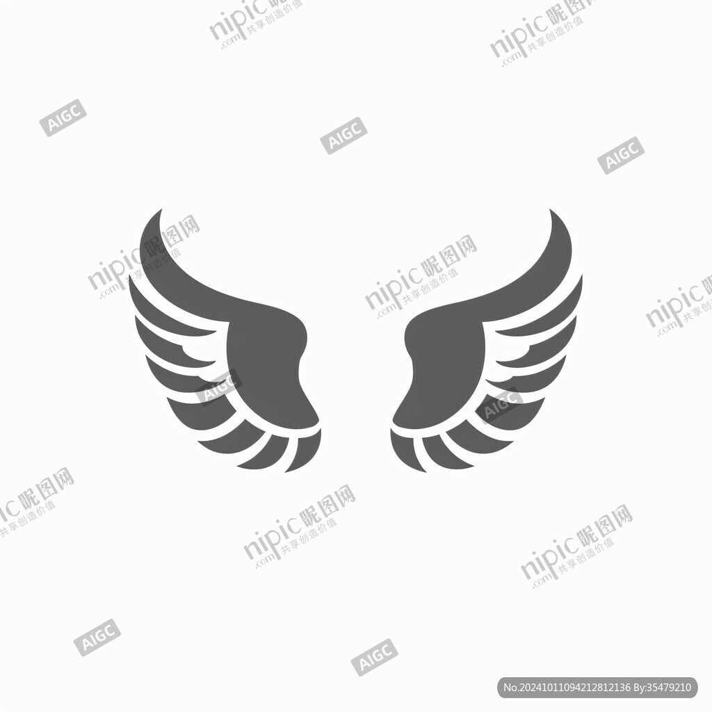 翅膀logo标志 翅膀logo标志