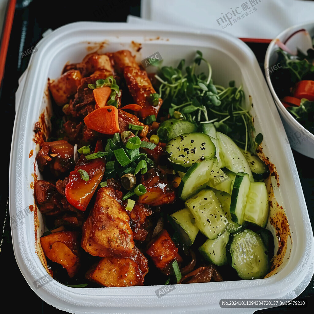 宮保雞丁盒飯