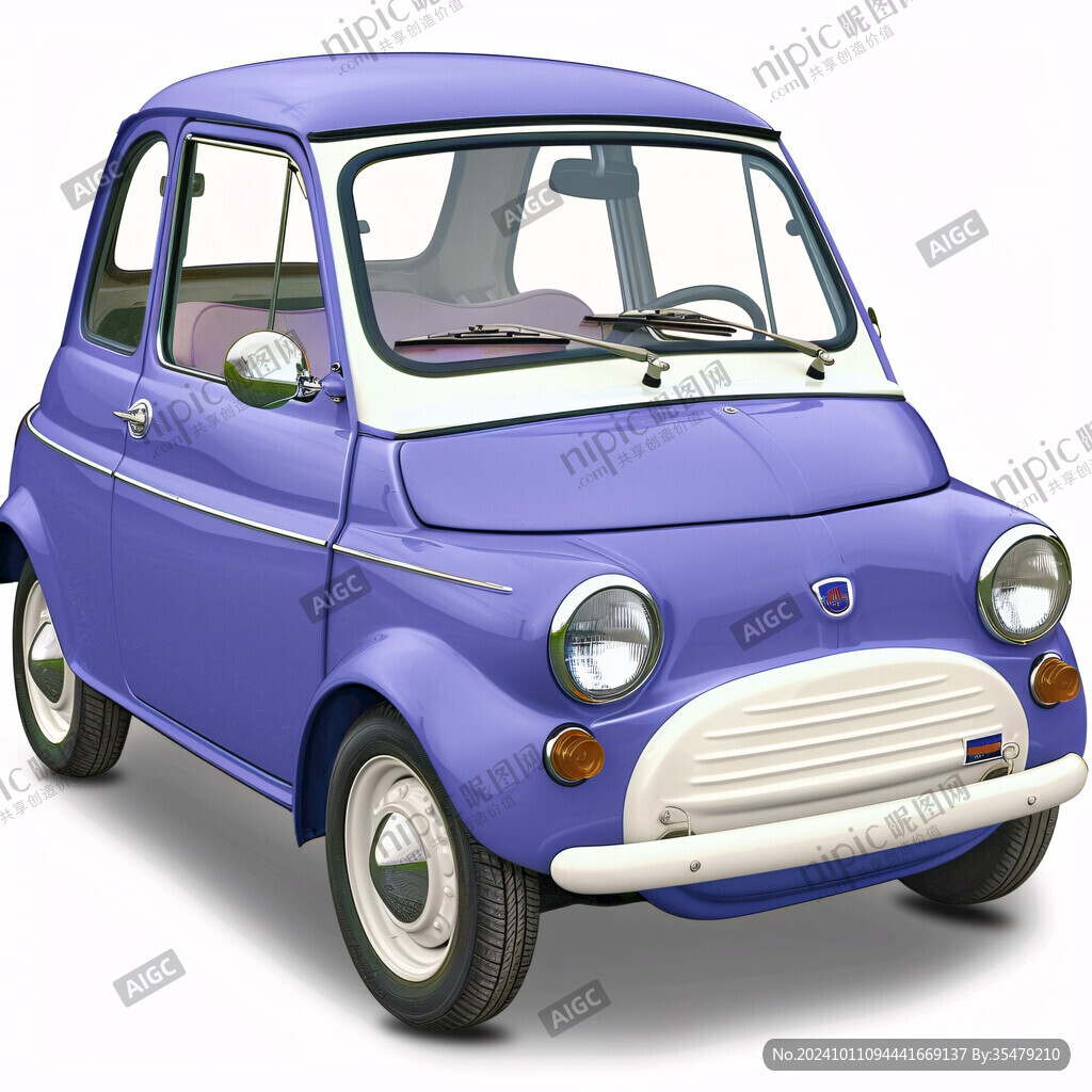 卡通小轎車