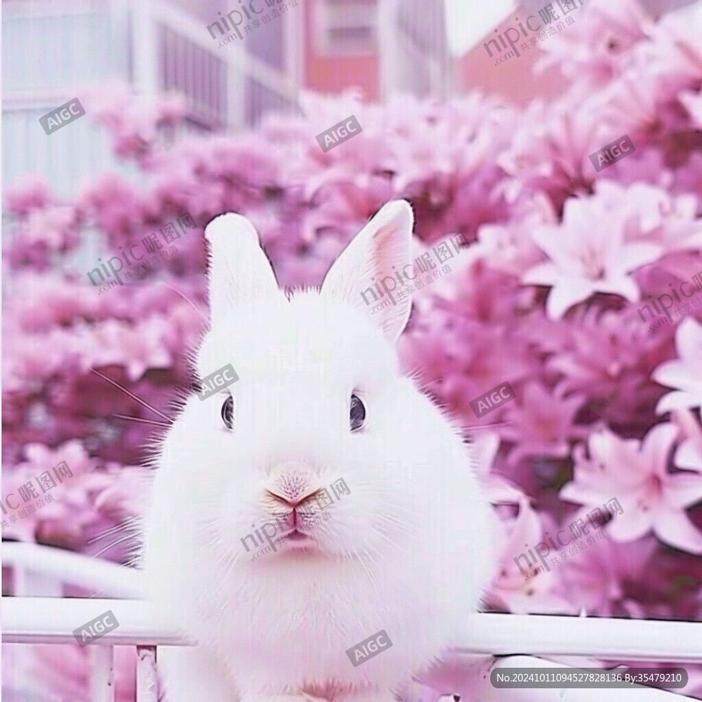 兔兔與花花