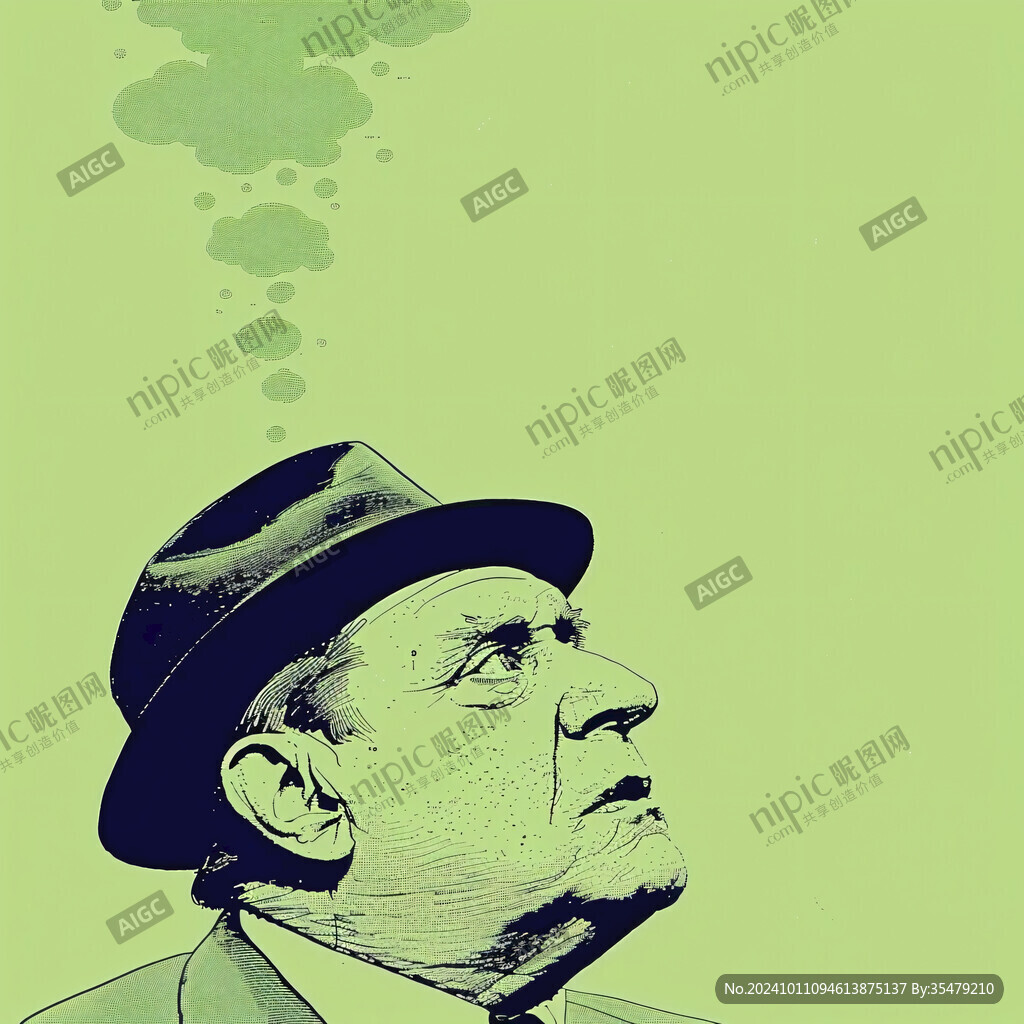 名人名言插畫
