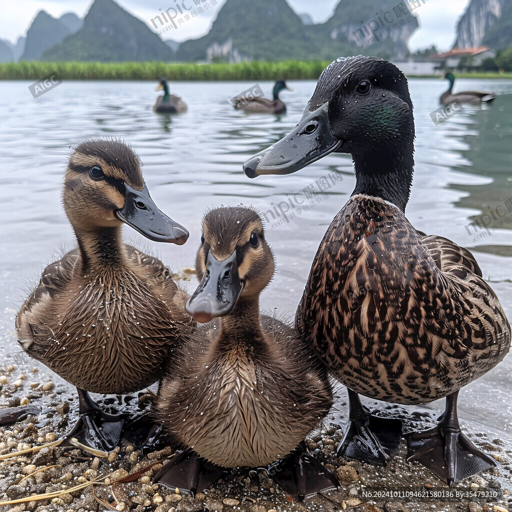 鵝泉上的鴨