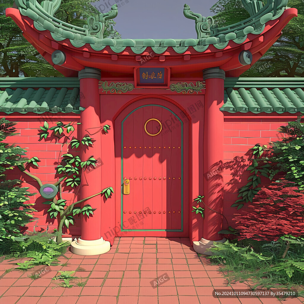 門樓插畫