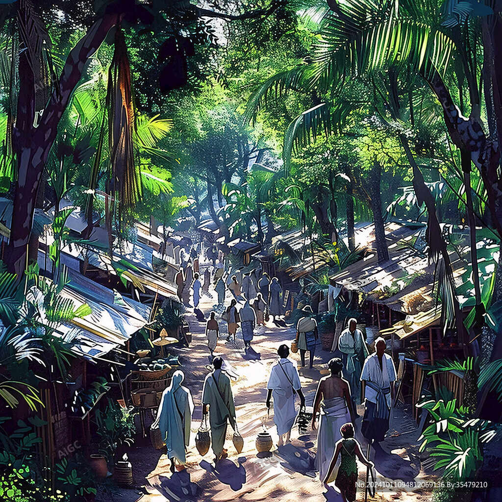 少城生活場景