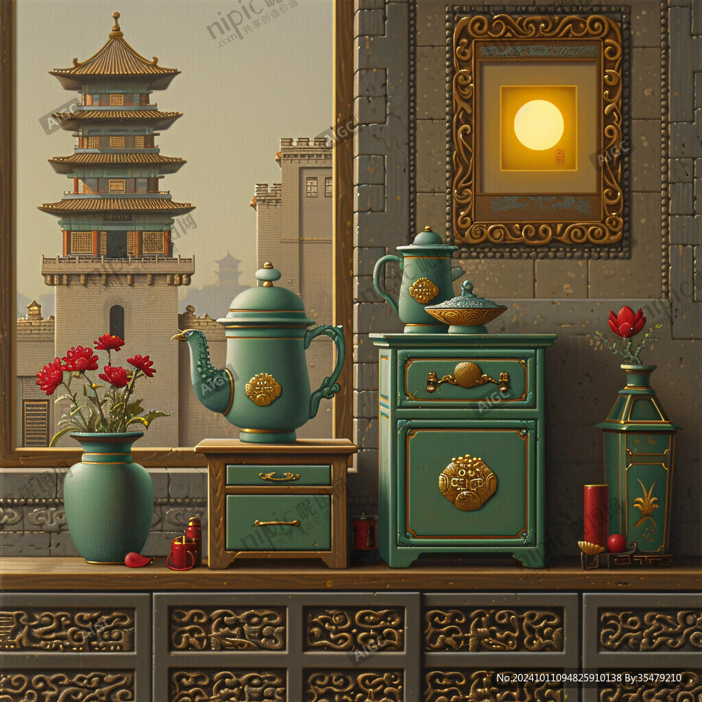 古代擺設(shè)室內(nèi)擺設(shè)