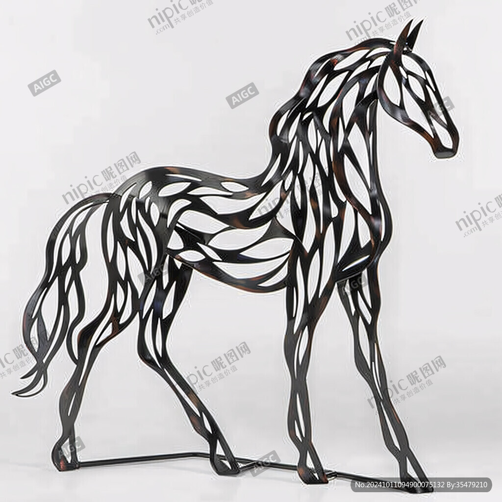 創(chuàng)意不銹鋼馬創(chuàng)意馬