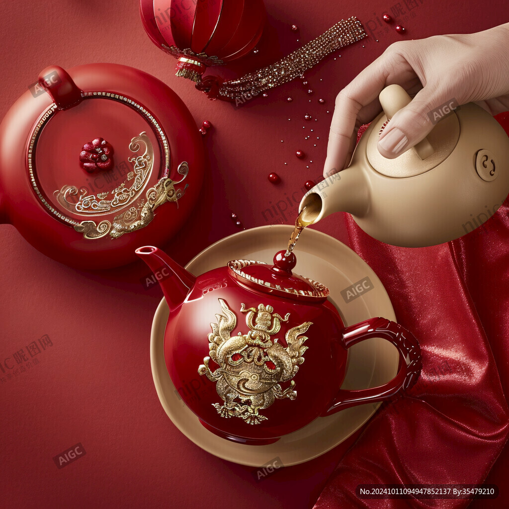 創意茶壺倒茶