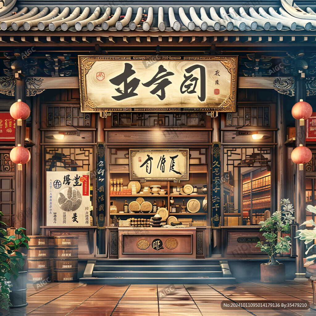 民國風(fēng)零食店鋪