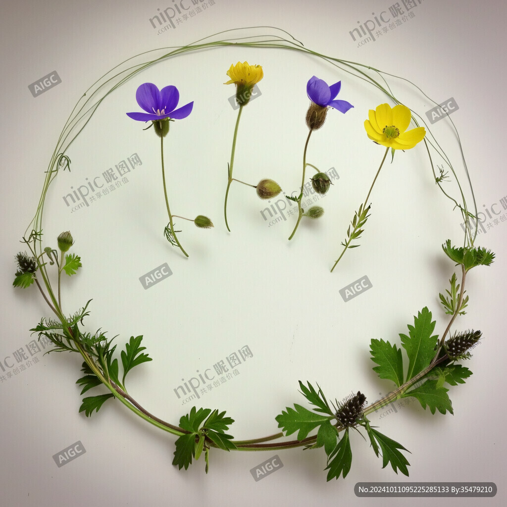 立體植物畫(huà)框