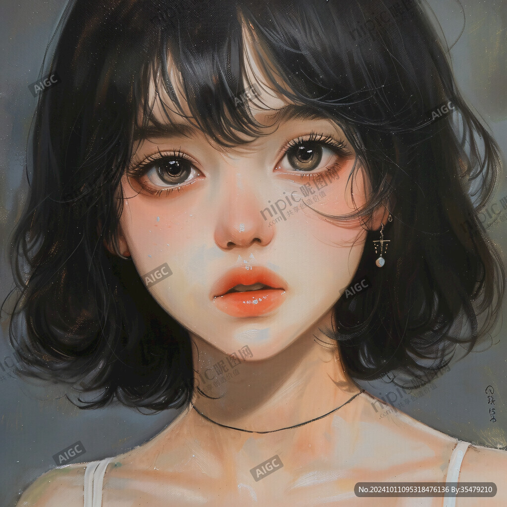 厚涂少女