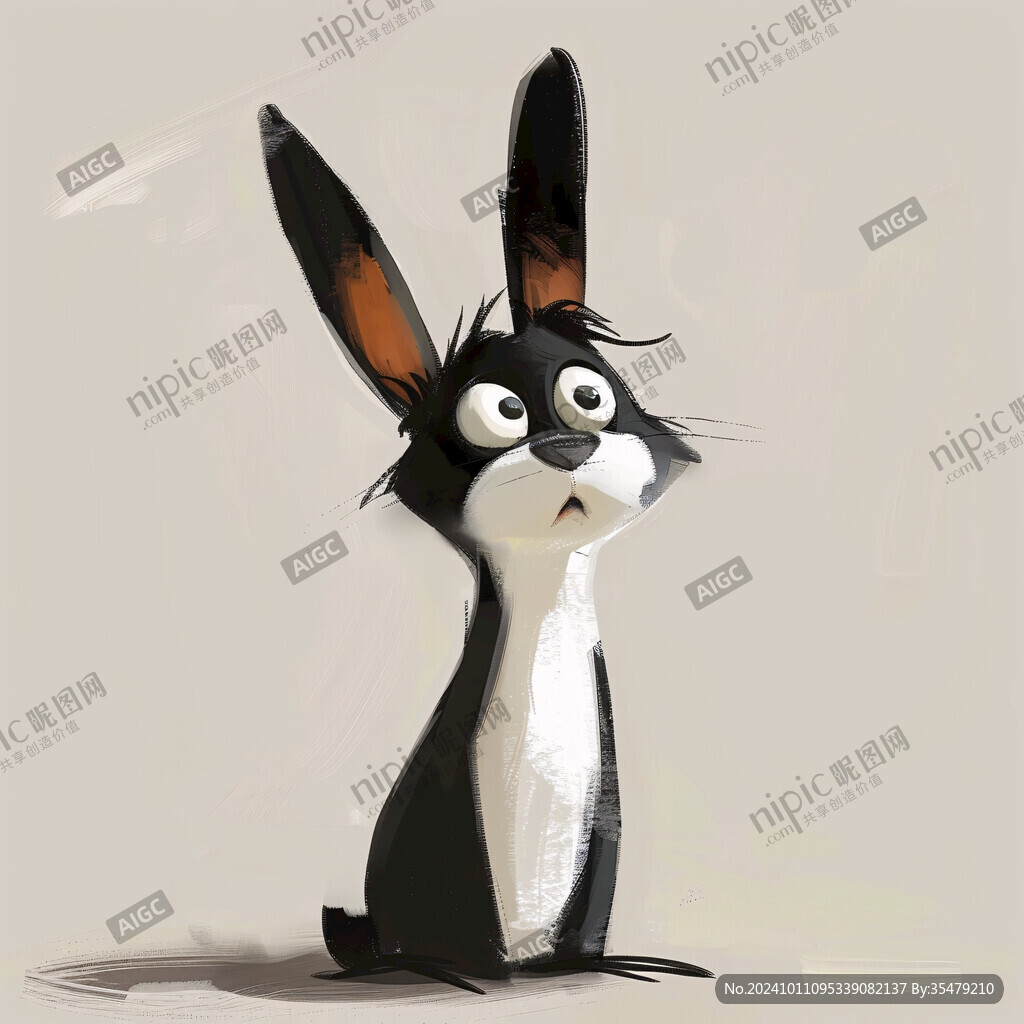 大展宏兔插畫