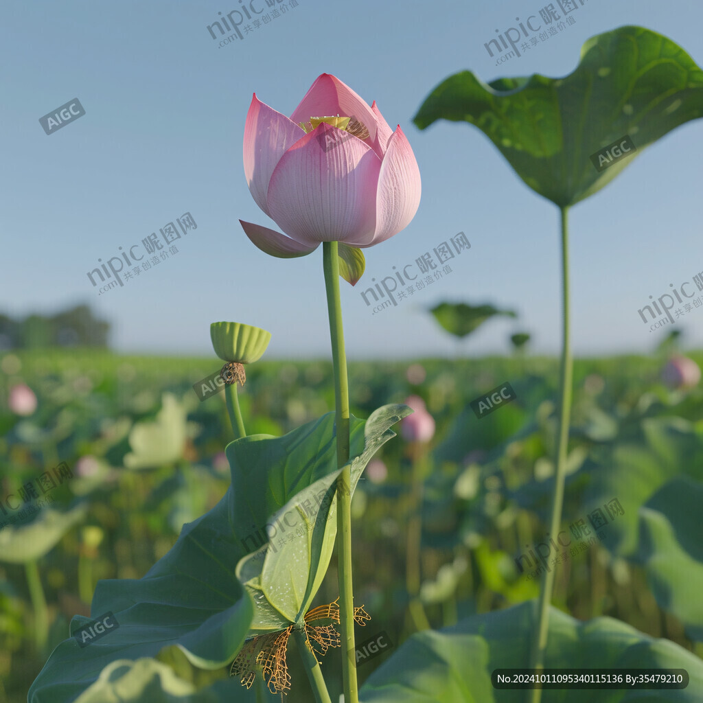 風景風光蓮蓬