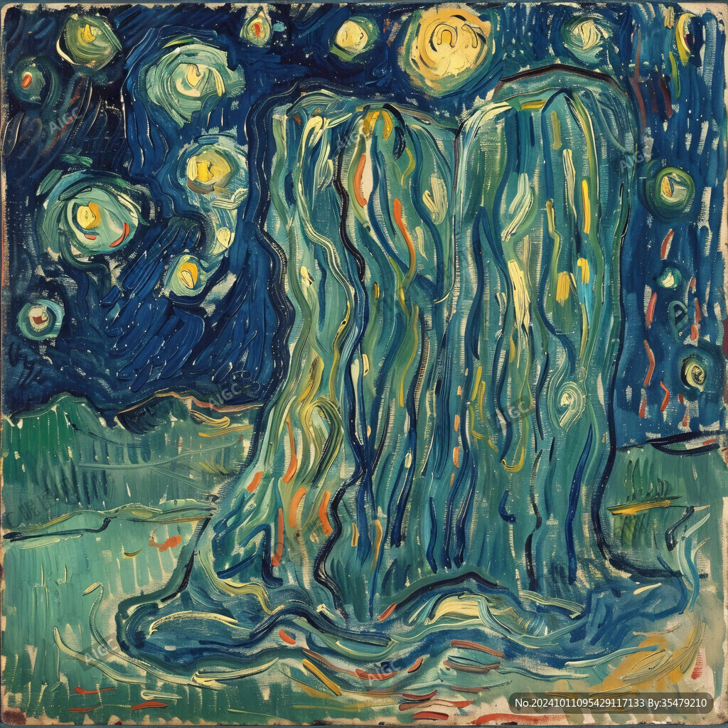 梵高星空畫風(fēng)