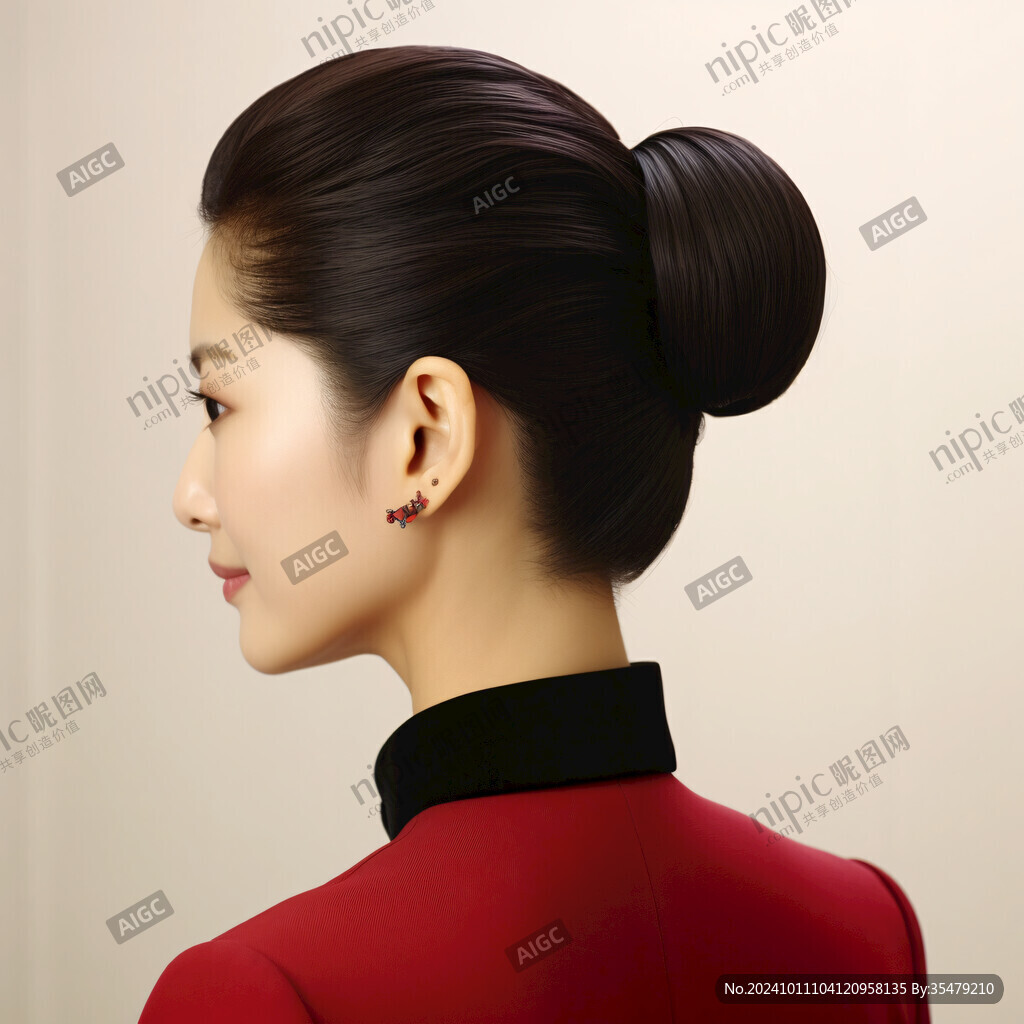 美女人物側(cè)臉