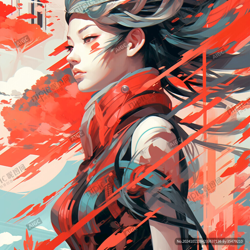 熱血音樂(lè)插畫