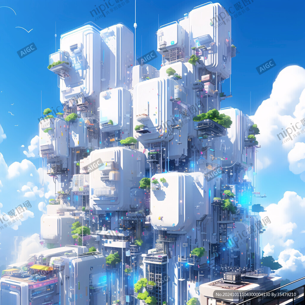 浮游島天空之城