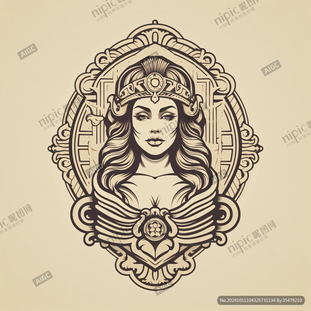 美杜莎頭像logo