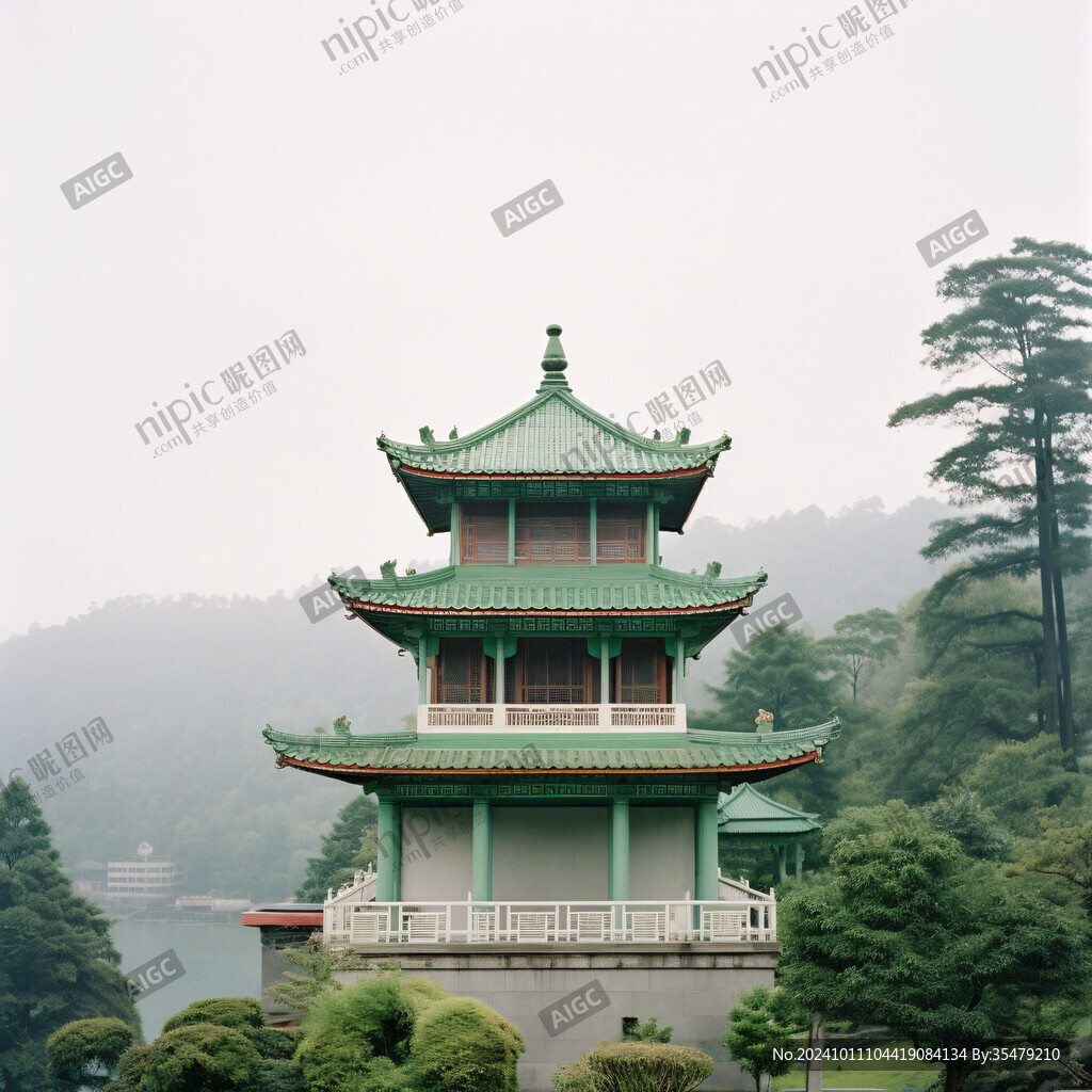 仙湖植物園攬勝亭