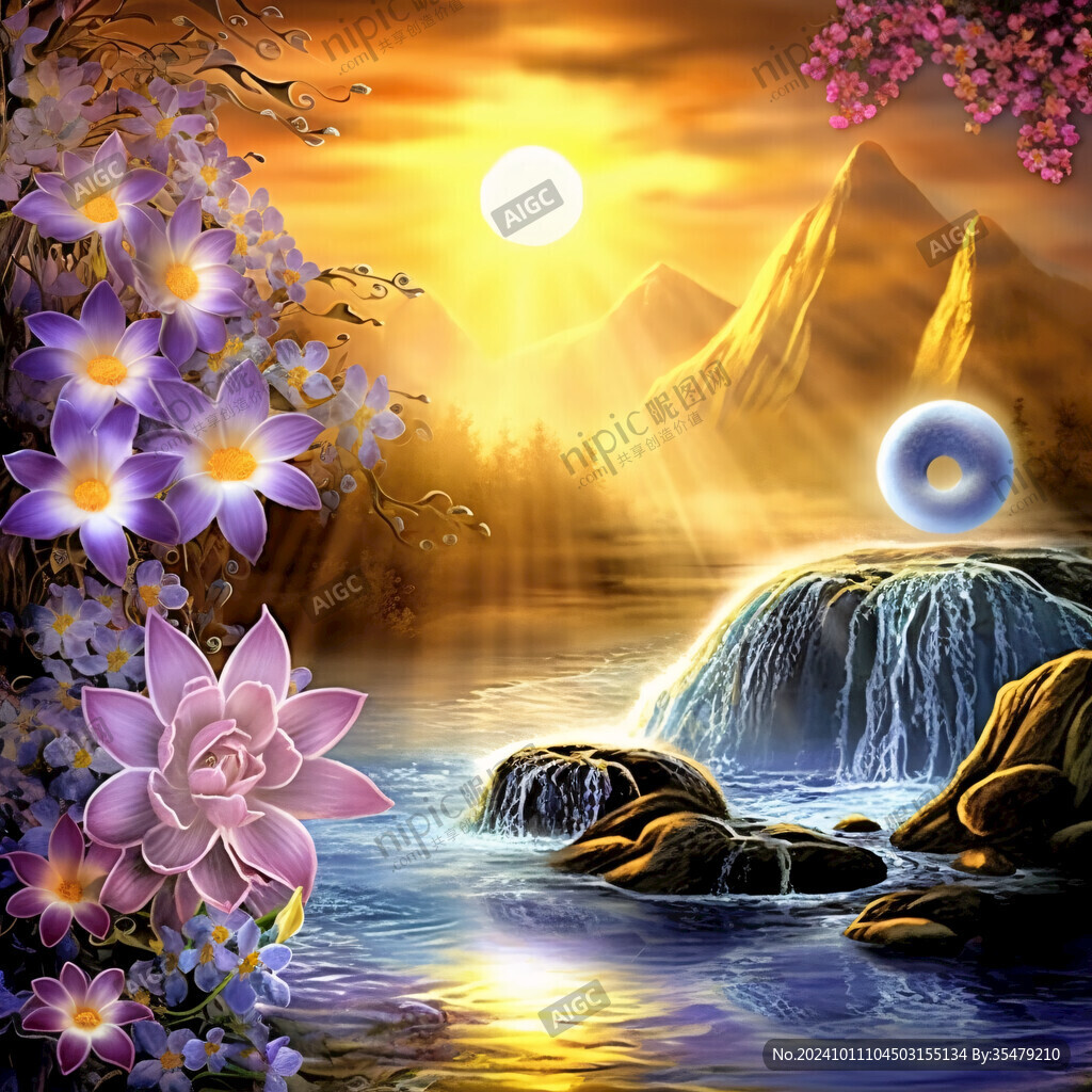 蓮花電視背景